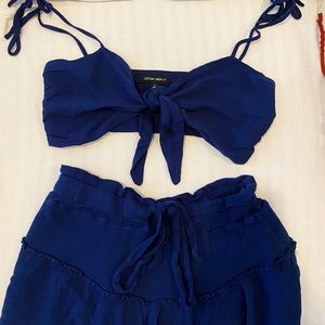 Matching Shorts + Top Set Cotton Candy LA